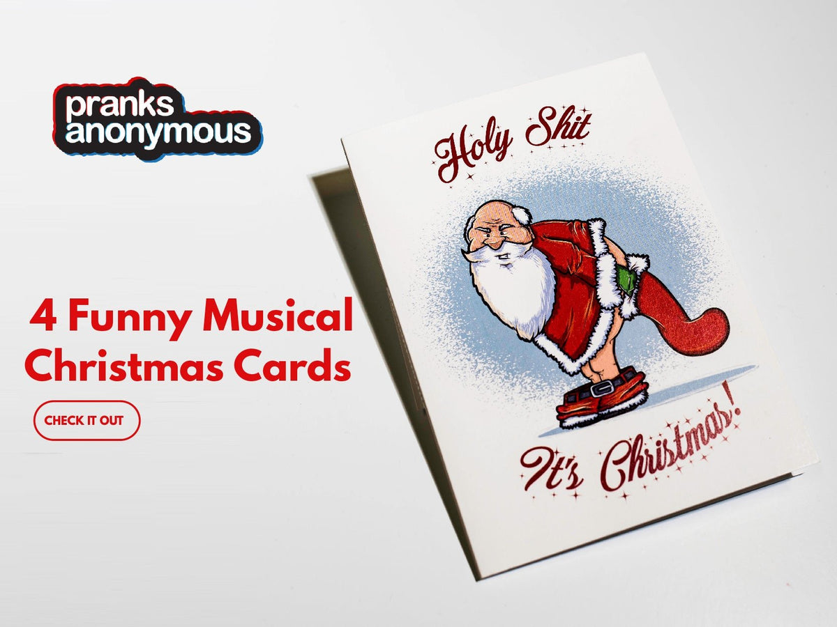 4 Funny Musical Christmas Cards Pranks Anonymous