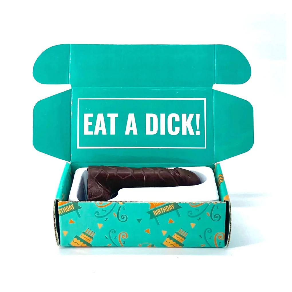 Send a chocolate dick to a friend, family or relative. 