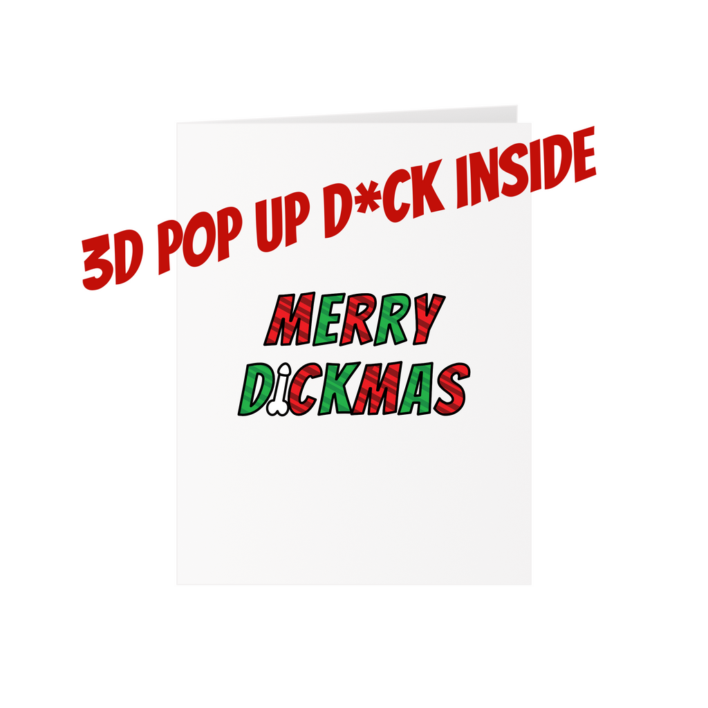 Merry DicksMas Greeting Card