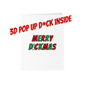 Merry DicksMas Greeting Card