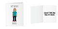 Happy Birthday DICKHEAD Greeting Card
