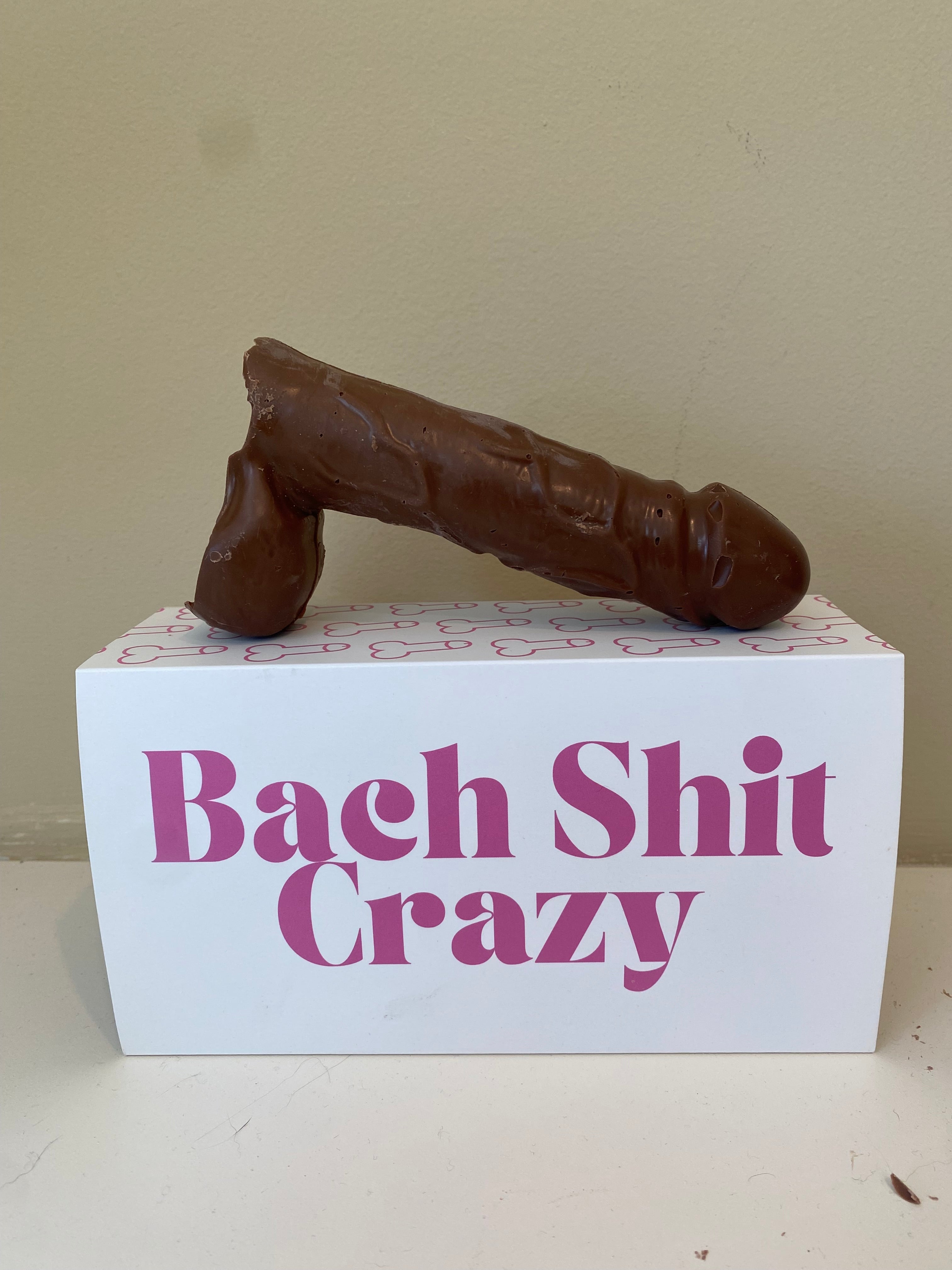 Bach Shit Crazy - Bachelorette Chocolate Dick Box