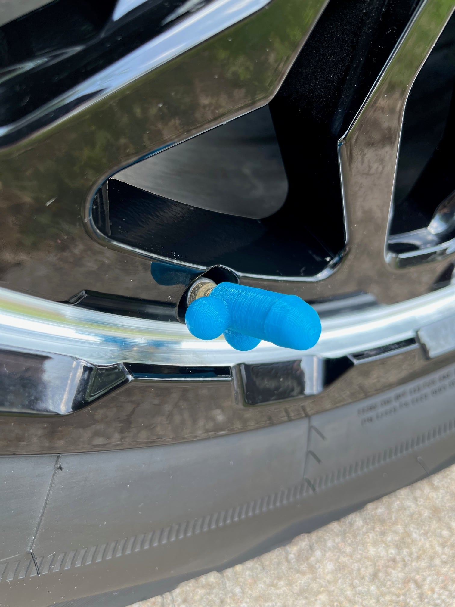Wheel Willies - Hilarious Weiner Valve Caps