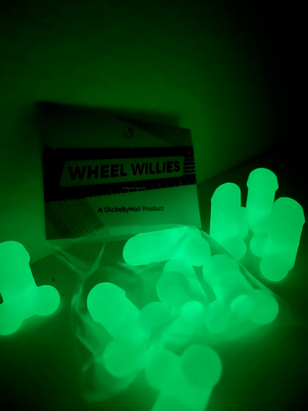 Wheel Willies - Hilarious Weiner Valve Caps