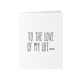 Love of My Life Pop Up Card
