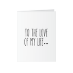 Love of My Life Pop Up Card