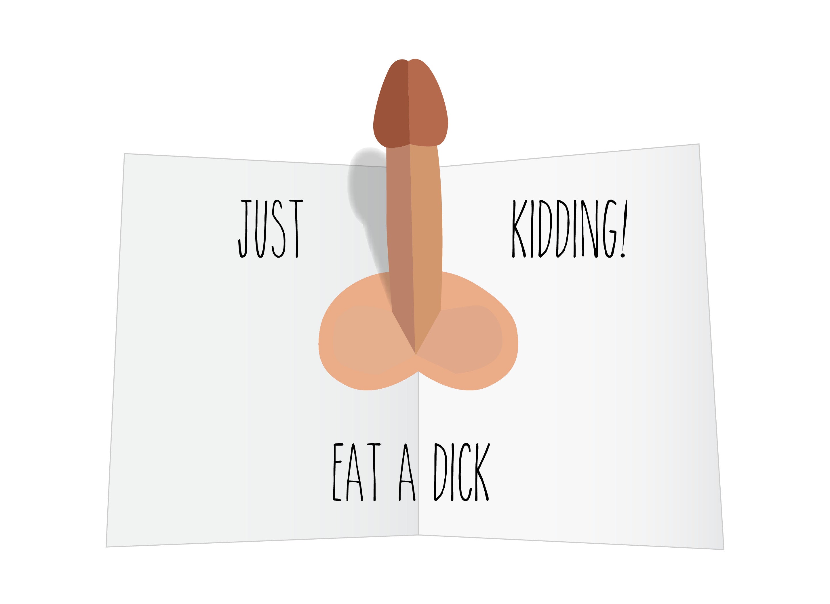 Mother's Day Eat a Dick Pop Up Card