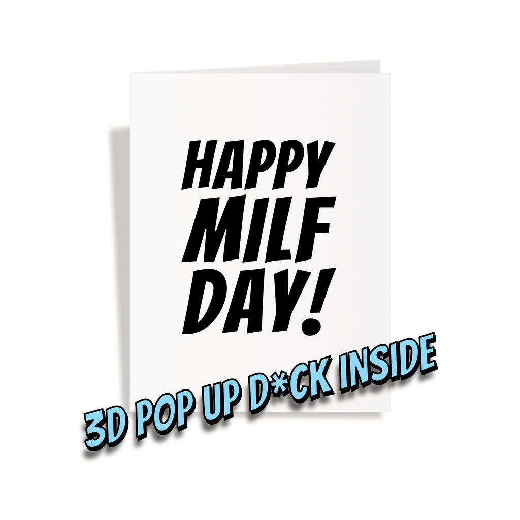 MILF's Day Eat a Dick Pop Up Card