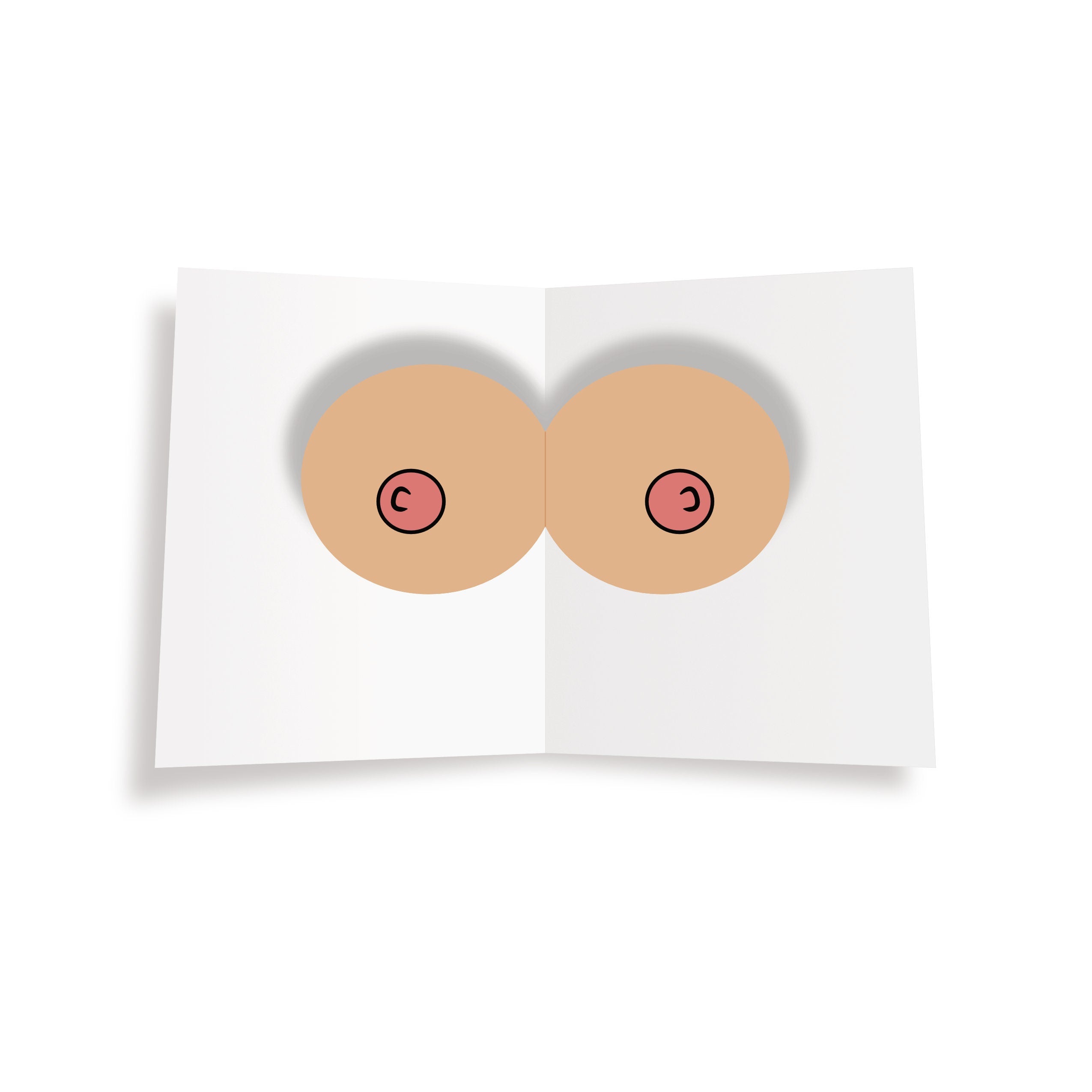 You're The Tits - Pop Up Boob Card