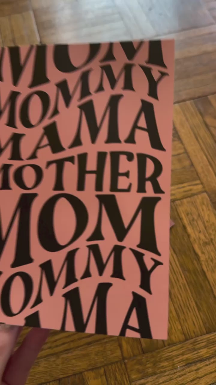 Mother's Day Prank Card