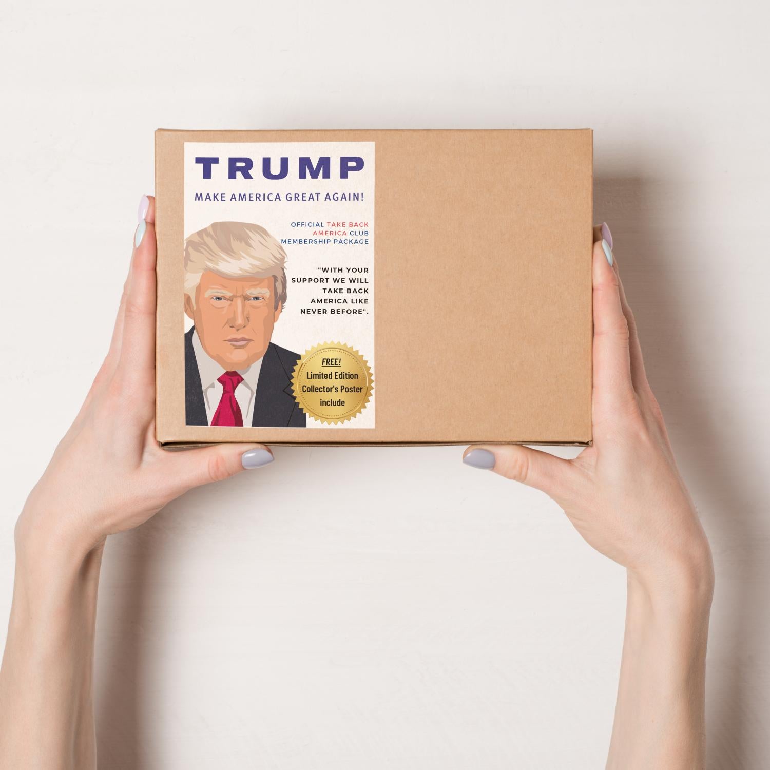 TRUMP FAN CLUB PRANK PACKAGE