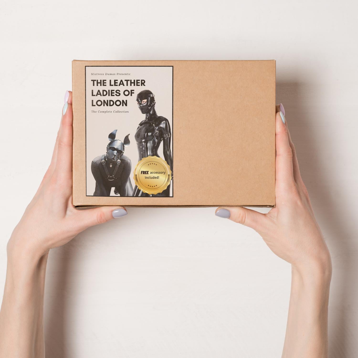 THE LEATHER LADIES OF LONDON PRANK MAIL PACKAGE