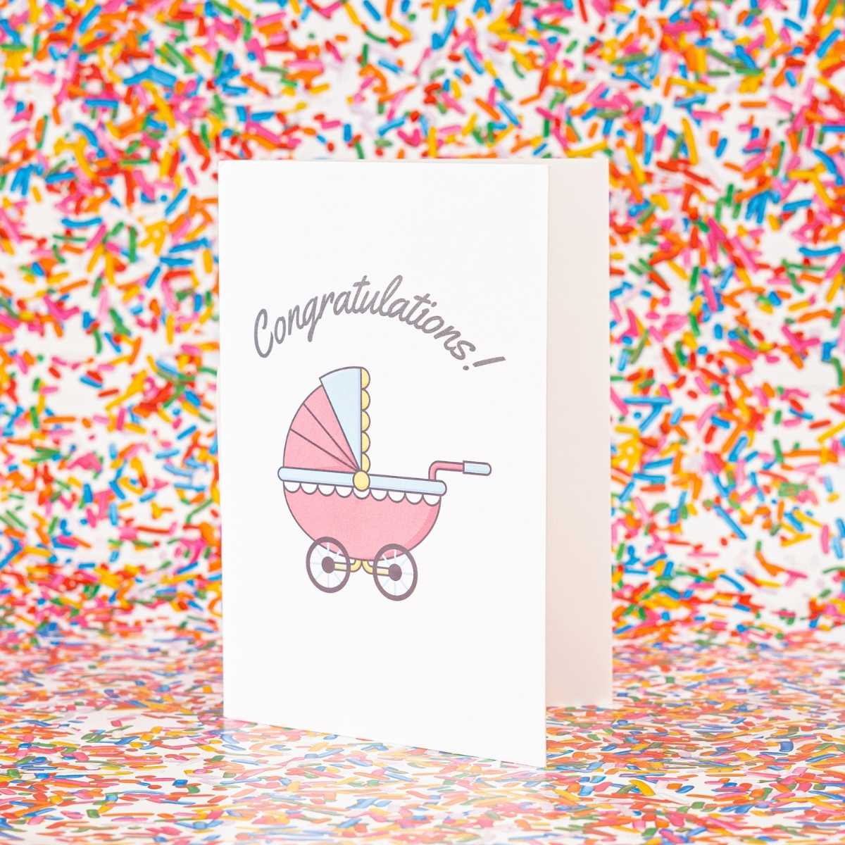 Baby Shower Card - Non Stop Crying Baby Pranks Anonymous send hilarious pranks and gag gifts to your friends or family.