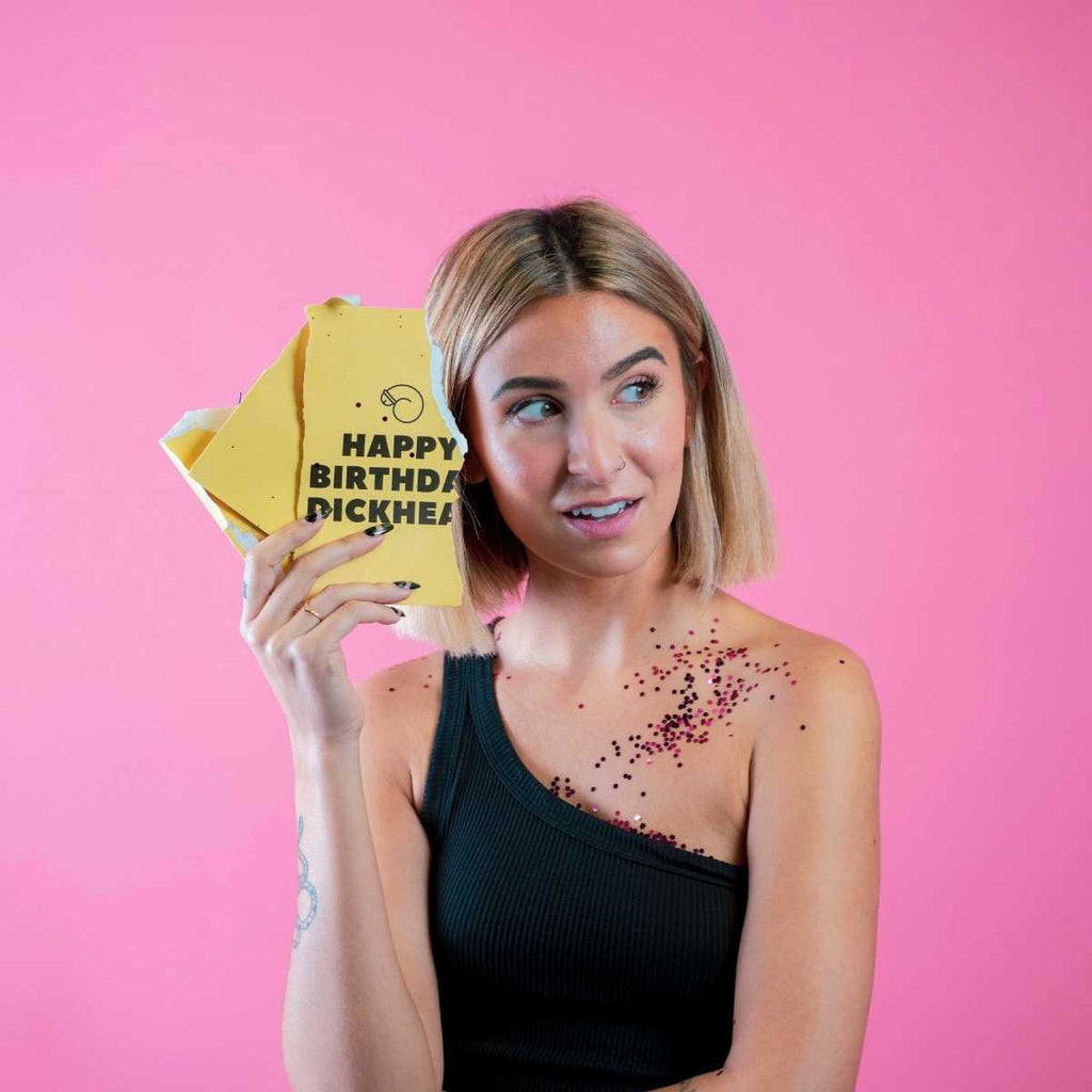 Happy Birthday D*ckhead! - Singing Birthday Greeting Card for Him Pranks Anonymous send hilarious pranks and gag gifts to your friends or family.