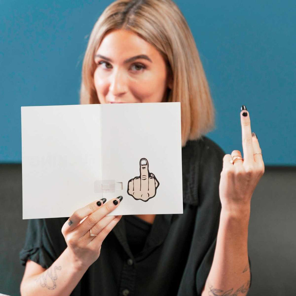 Happy Fucking Birthday To You! Prank Song Card Pranks Anonymous send hilarious pranks and gag gifts to your friends or family.