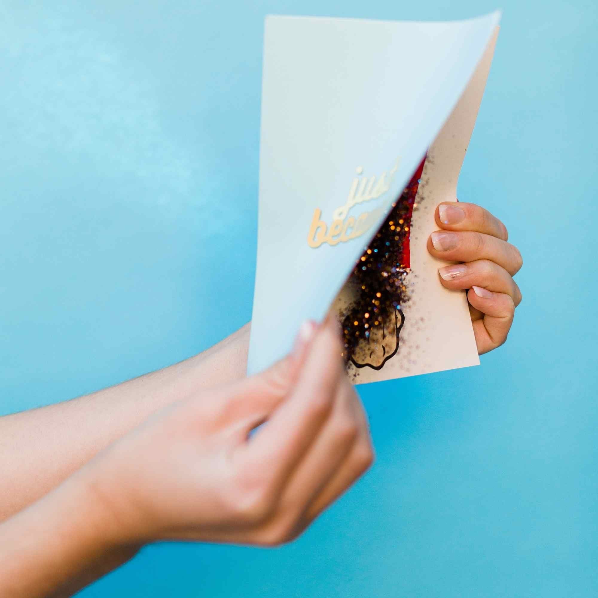 Just Because - Glitter Bomb Card Pranks Anonymous send hilarious pranks and gag gifts to your friends or family.