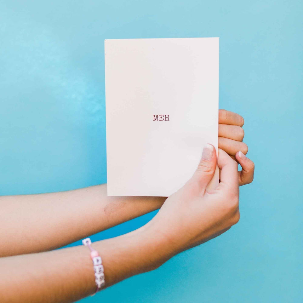 Meh, Happy Birthday - Glitter Bomb Card Pranks Anonymous send hilarious pranks and gag gifts to your friends or family.