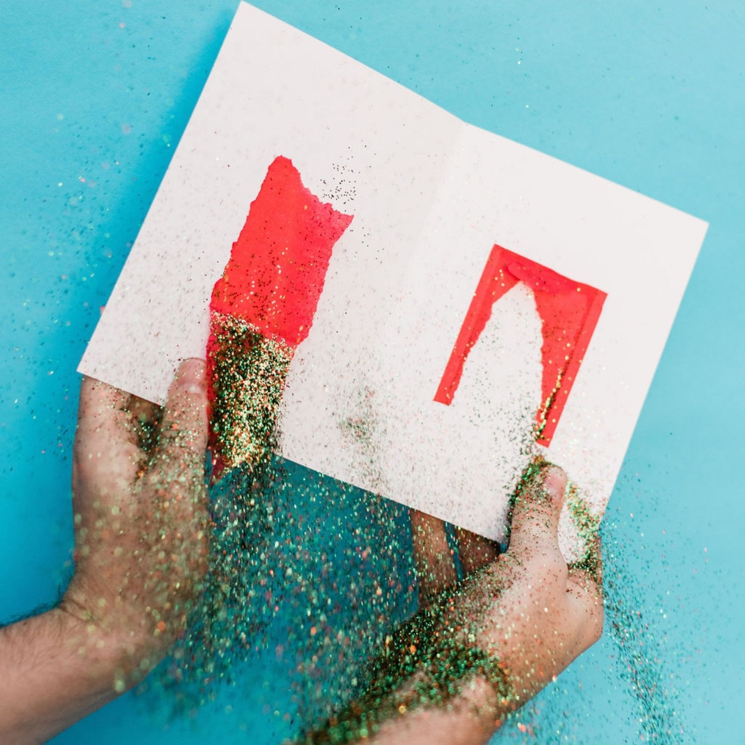Merry Christmas - Glitter Bomb Card Pranks Anonymous send hilarious pranks and gag gifts to your friends or family.