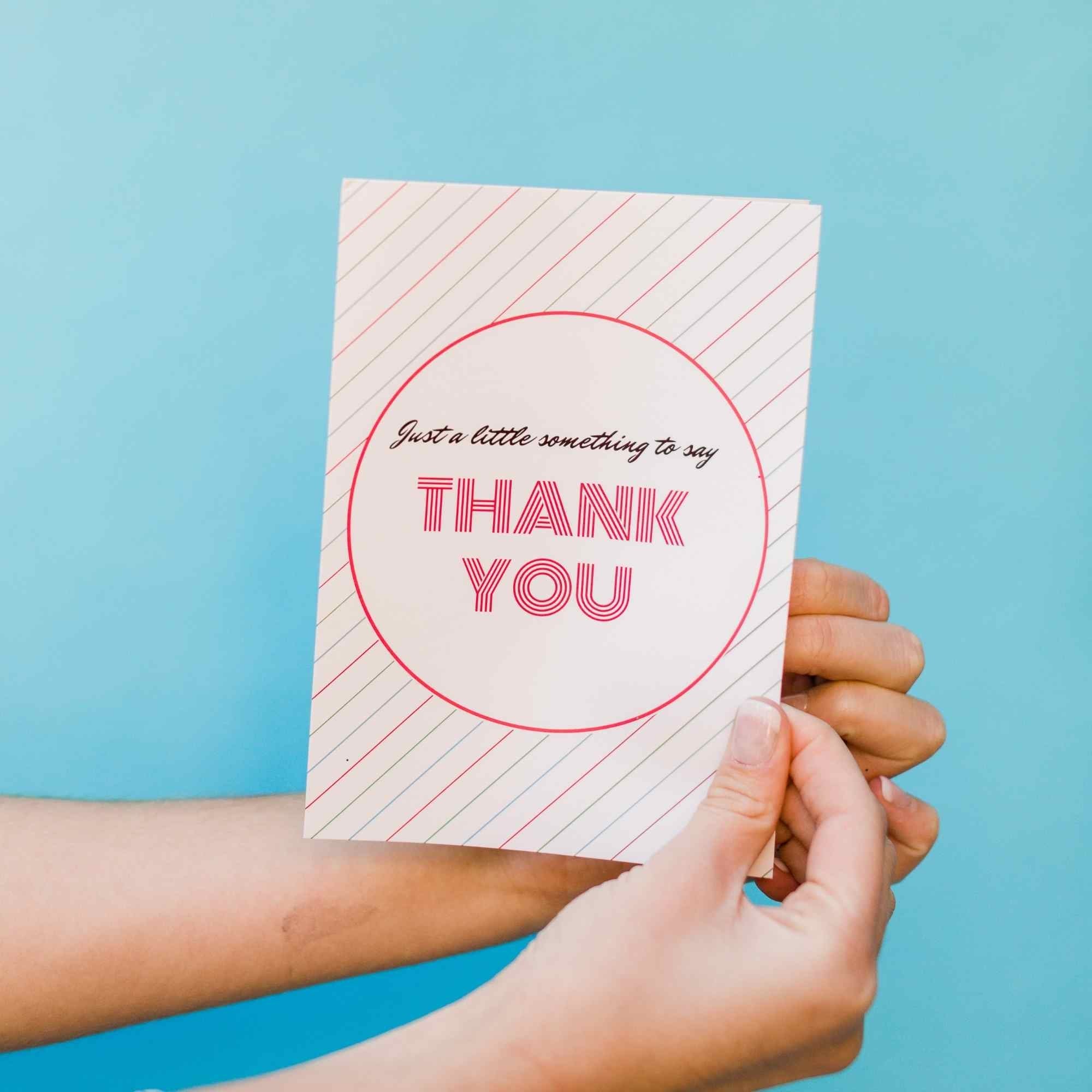 Thank You - Glitter Bomb Card Pranks Anonymous send hilarious pranks and gag gifts to your friends or family.