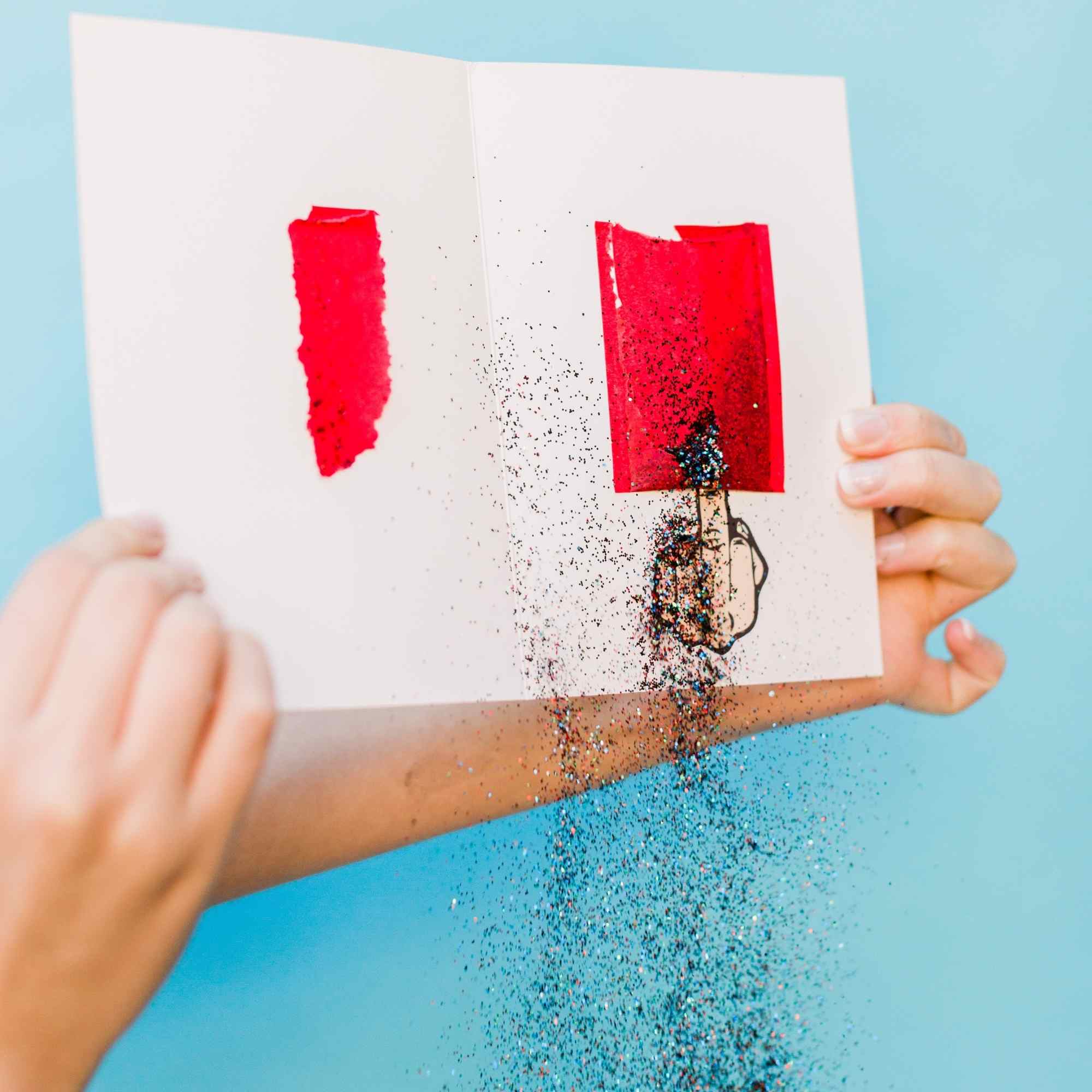 Thank You - Glitter Bomb Card Pranks Anonymous send hilarious pranks and gag gifts to your friends or family.