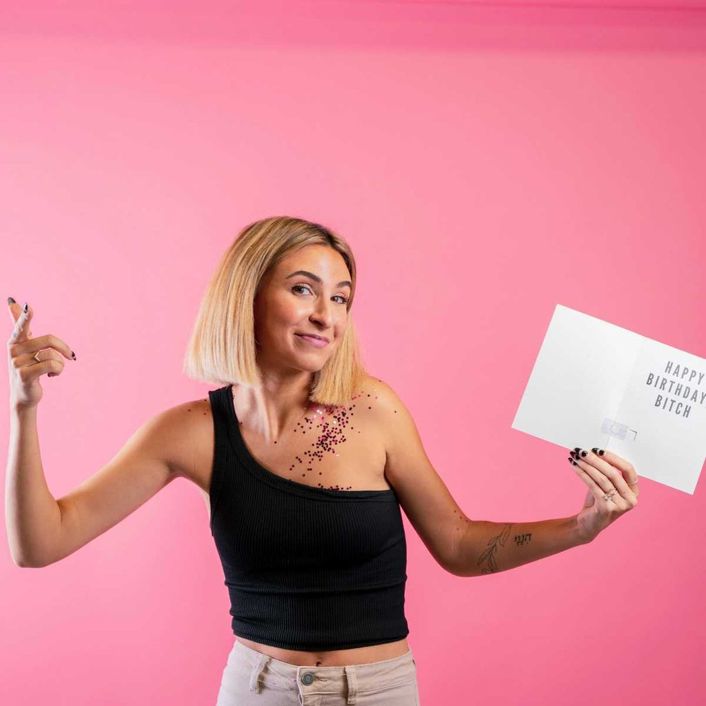 Rude Birthday Card - Tits Your Birthday Pranks Anonymous send hilarious pranks and gag gifts to your friends or family.