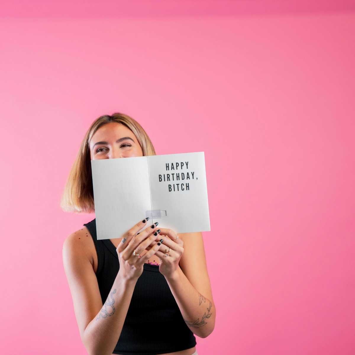 Rude Birthday Card - Tits Your Birthday Pranks Anonymous send hilarious pranks and gag gifts to your friends or family.